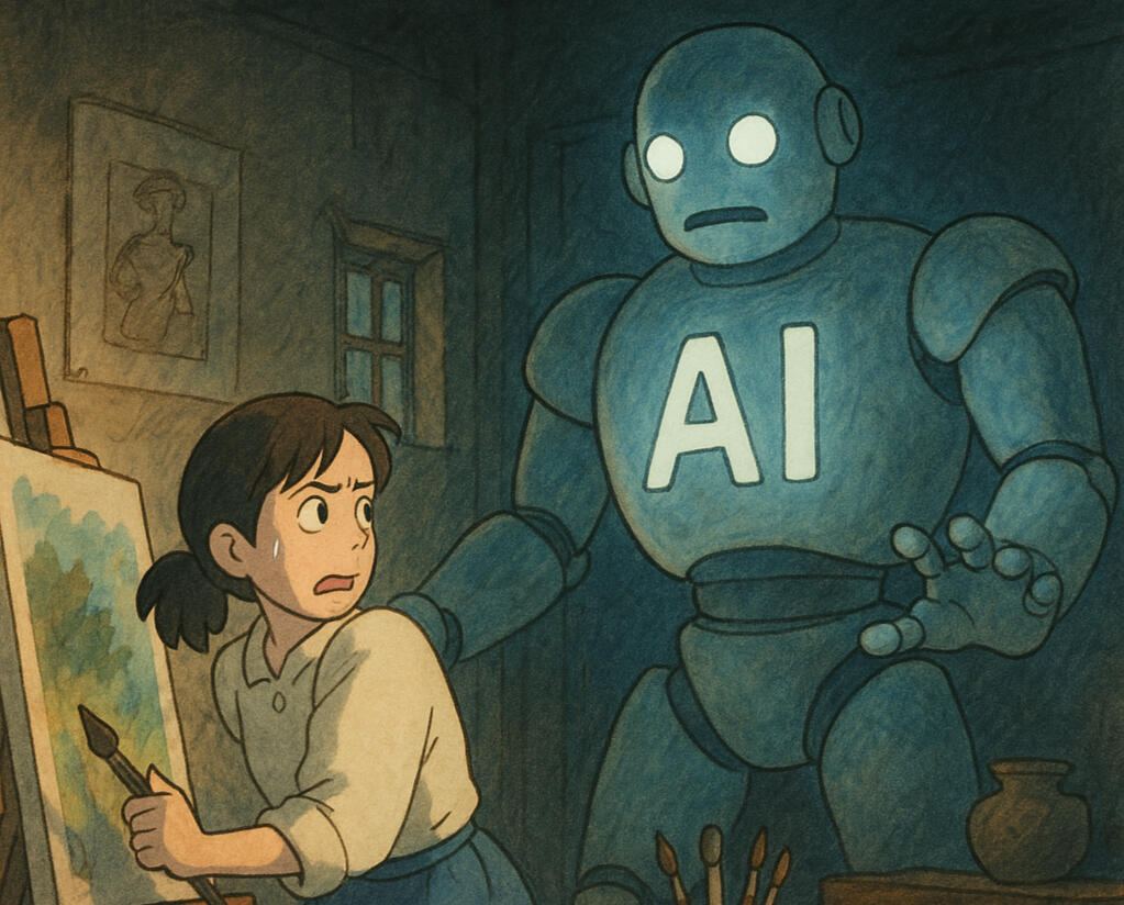Can Ghibli&#39;s art style mimicked by AI models like ChatGPT hint at a greater problem?
