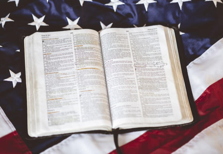 Christian Nationalism, the belief that a nation was born into Christianity, and that Christianity should maintain dominance over it.